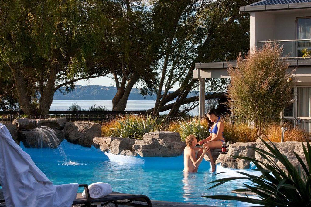 Wai Ora Lakeside Spa Resort Rotorua Exteriér fotografie